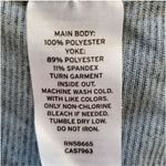 Zella Z By  Long Sleeve‎ Athletic Top
Mesh Striped Gray Black Small Photo 4