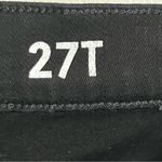 J.Crew Women’s  Demi Boot‎ Crop Black Jeans Raw Hem High Rise Size 27 Tall Photo 9