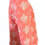 Floral Striped Reversible Quilted Jacket Size M Photo 3