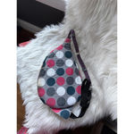 KAVU  Gray and pink Polka Dot Shoulder Bag Photo 3