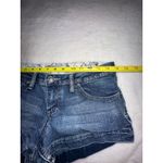 Ymi City of Angels Denim Shorts Juniors Size 7 Blue Wash Low Rise Photo 4