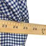 Talbots Blue White Checkered Gingham Blazer Linen Preppy Plus Sz 20 NEW $149 Photo 8