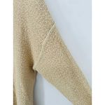 Aerie  Womens Sweater Pullover Oversized Deconstructed Slouchy Beige Size Medium Photo 4