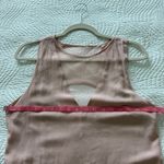 Silence + Noise Urban Outfitters  Mini Dress V Neck Mesh Cutout Sleeveless Shift Photo 9