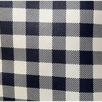 Tommy Hilfiger Navy Blue & White Plaid Large Tote Purse Shopper Shoulder Bag Photo 2