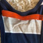 Feel the Piece  Navy & Cream Stripe Racerback Dress Photo 2