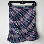Isabel Marant ÉTOILE Mini Skirt Womens Size 4 Plaid Rodeo Indie Academia Preppy Photo 2