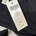 Soma Buttery Soft Jersey Black High Low 3/4 Sleeve Midi Dress Size L NWT Photo 4