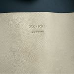 OAK + FORT City Tote Vegan Leather Beige Tan Photo 8