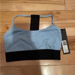 Noli YOGA MONOGRAM JACQUARD BLUE SPORTS BRA Photo 1