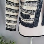 Calvin Klein Women's Striped Shag Open Cardigan size S Photo 2