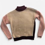 Top Shop Colorblock Angora Sweater Photo 1