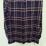 Michael Stars Evereve Passport Plaid Flannel Button Down Shirt Large Blue Red Photo 9