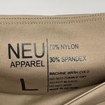 Anthropologie Neu Apparel Ultra High Waisted Lux Tonal Full Length Nude Neutral Leggings Photo 8