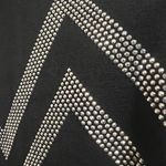 UNBRANDED Black Rhinestones Sequin T Shirt Dress Size L Photo 4