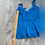 Frederick's of Hollywood  Blue Lace Trim Camisole small Photo 6