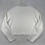 Spanx  Airessentials‎ Cropped Pullover Long Sleeve Top White Athleisure 2X Photo 8