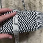 Bon Voyage Black & White Swirl Circular Crossbody Bag Photo 7