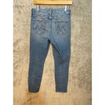 Mother The Looker Cropped Jeans Size 28 High Rise Independent Studies Blue Photo 3