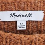 Madewell  Cable-Sleeve Boatneck Sweater Size XS Photo 4