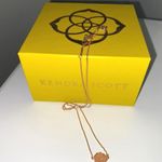 Kendra Scott Necklace Rose Gold Photo 0