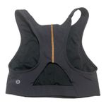 Lululemon  Sports‎ Bra High Neck Racerback Athletic Workout Top Black Size? Photo 1