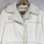 Mudd  Womens‎ Faux Shearling Jacket Large Y2K 2000s Boho Western Festival Grunge Photo 1