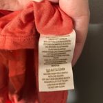 Free People  coral mini ruffle skater A-line dress Photo 7