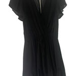 Rowa Women's Size Small Black Chiffon Little Black Dress Photo 0