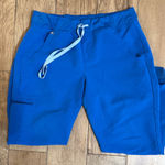 FIGS  Royal Blue Jogger Scrub Pants Photo 0