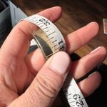 Max Mara  Thin‎ Olive Green Leather Belt Size 40 Photo 12