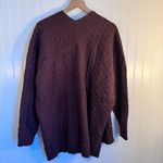 Wishlist Wool Blend Cable Knit Open Cardigan Women’s Size S/M Photo 4