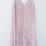 Loft Ann Taylor Maternity Crushed Velvet Relaxed Swing Dress Photo 0