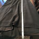 Elegant Black Chiffon Off the Shoulder Gown with Ruched Bodice and Fishtail Hem Size L Photo 7