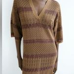 ZARA Long Knit Kaftan Maxi Dress Size M/L Photo 3