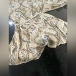 H&M  boho tunic mini dress with macrame shell belt sz large Photo 8