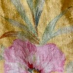 Ralph Lauren Lauren  Yellow Floral High Waisted Linen Vintage Shorts 6 Photo 4