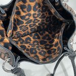 Brighton  Valencia Purse Shoulder Bag Satchel Metallic Bronze Black‎ Photo 10