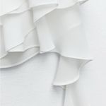 ZARA  White Ruffled One Shoulder Top Photo 4