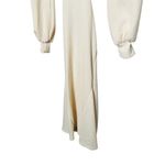 We Wore What  Women's Ivory White Middle Cutout Mock Neck Sweater Dress Size Small Photo 4