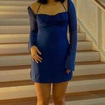 Princess Polly  Navy Mini Dress Photo 0