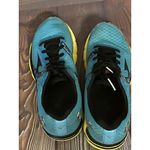 Mizuno  Wave Inspire 10th Anniversary Blue & Yellow Women's Size W8 Running Shoes Photo 4