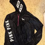 PINK - Victoria's Secret PINK Victoria’s Secret Half Zip Rain Jacket Photo 0