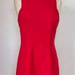 Rampage Vintage 90s  Solid Red Mini Sleeveless Sheath Dress Photo 0