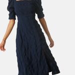 Campus Sutra   Women's Navy Blue Solid Dress Small Photo 0