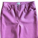 Like New Aritzia Wilfred Melina Faux Leather Pants Rhodon Pink Size 14 Rtl. $148 Photo 4