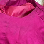 kim rogers  Fuchsia Bouffant Cotton Blend Dress Photo 11