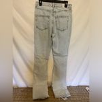ZARA  Ripped Slim Flare High Waisted‎ Jeans Size 6 Photo 4