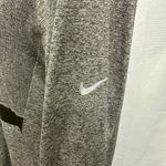 Nike Dri-FIT Heather Gray Quarter-Zip Pullover Top - Size Medium Photo 3