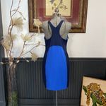 Athleta  Colorblock Caspian Racerback Athletic Dress Built in Bra~Med Petite 💛🎀 Photo 5
